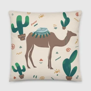 camel pillow design 22_22_cover